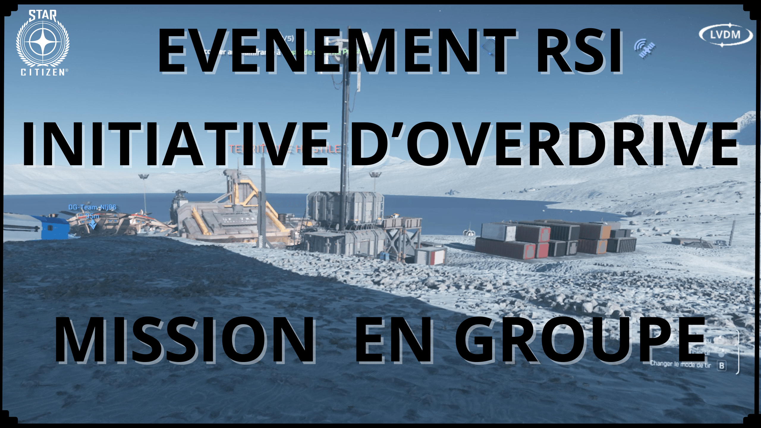 Première mission Initiative Overdrive