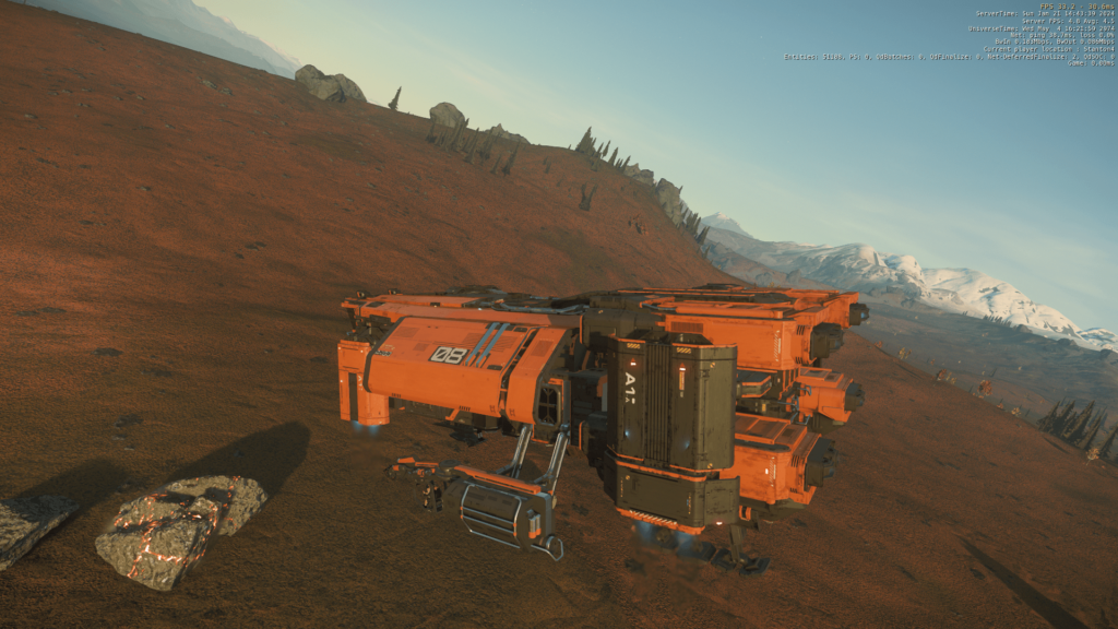 Mole vaisseau de minage star citizen